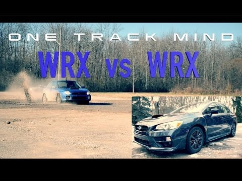 2017 subaru wrx vs 'bugeye' 2003 wrx// review and rally test// one track mind ep. 4